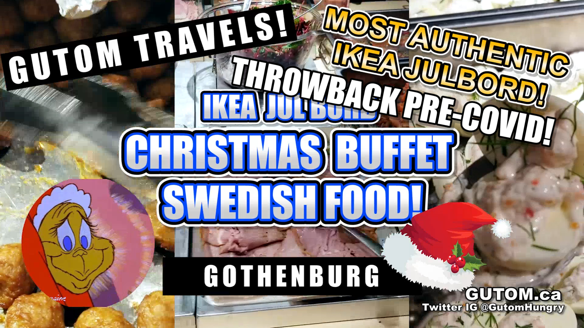 THROWBACK! IKEA JULBORD CHRISTMAS BUFFET ALL YOU CAN EAT SWEDISH FOOD