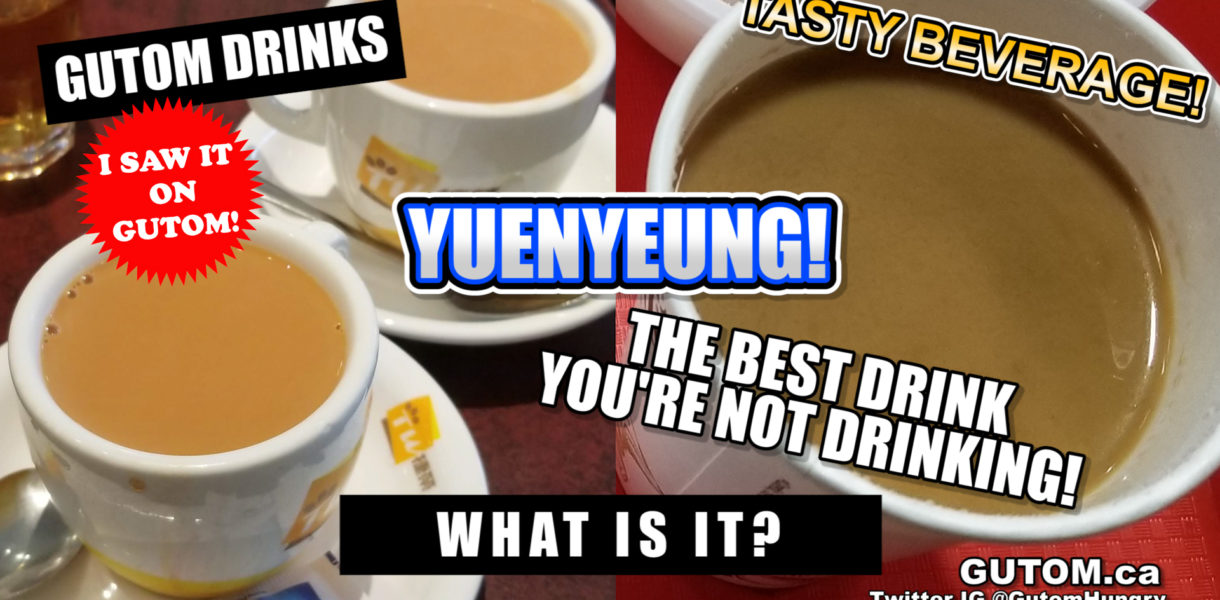 TASTY BEVERAGE! YUENYEUNG COFFEE MILK TEA BEST HONG KONG STYLE DRINK
