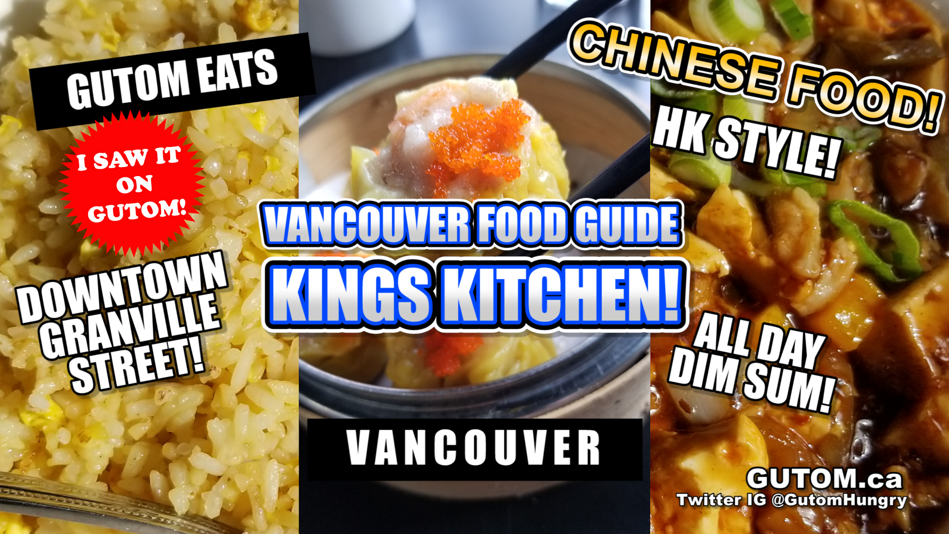 KINGS KITCHEN GRANVILLE STREET DOWNTOWN VANCOUVER CHINESE FOOD HK STYLE