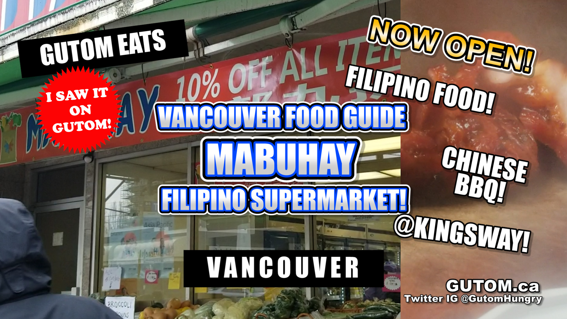 MABUHAY SUPERMARKET AND GARDEN PRODUCE FILIPINO AND CHINESE FOOD JOYCE