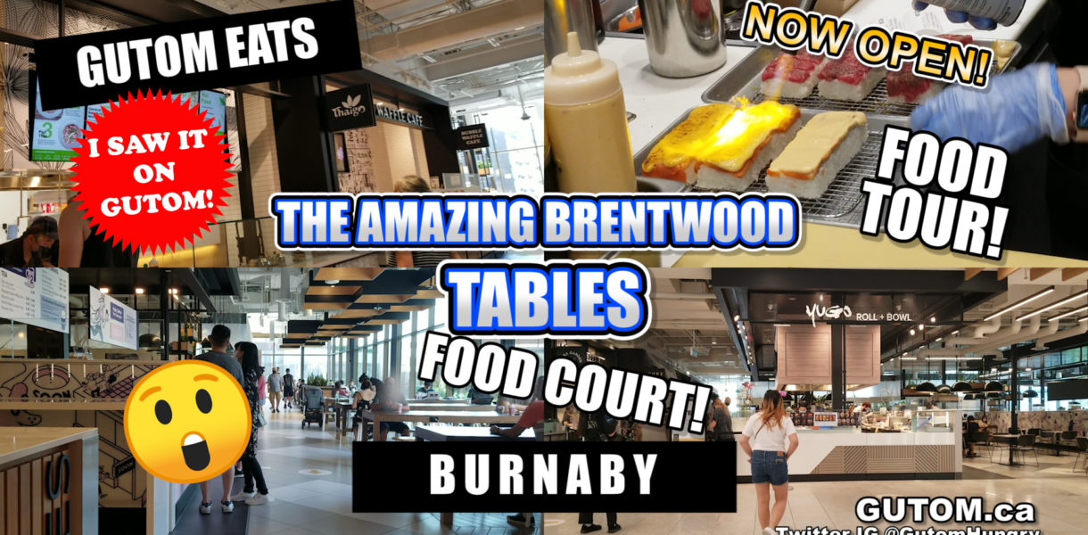 NOW OPEN! TABLES FOOD COURT AT THE AMAZING BRENTWOOD TOWN CENTRE