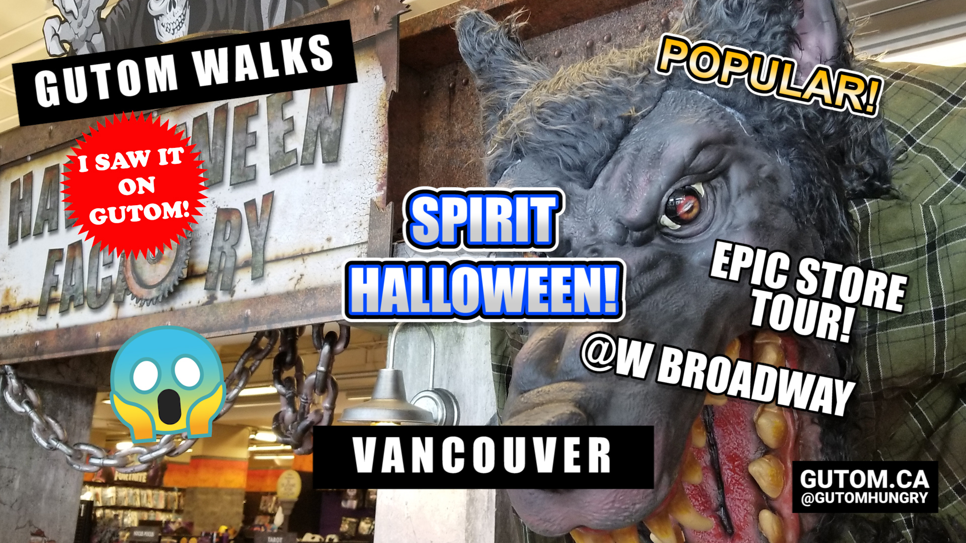 STORE TOUR! SPIRIT HALLOWEEN SUPER STORE HALLOWEEN COSTUMES WEST