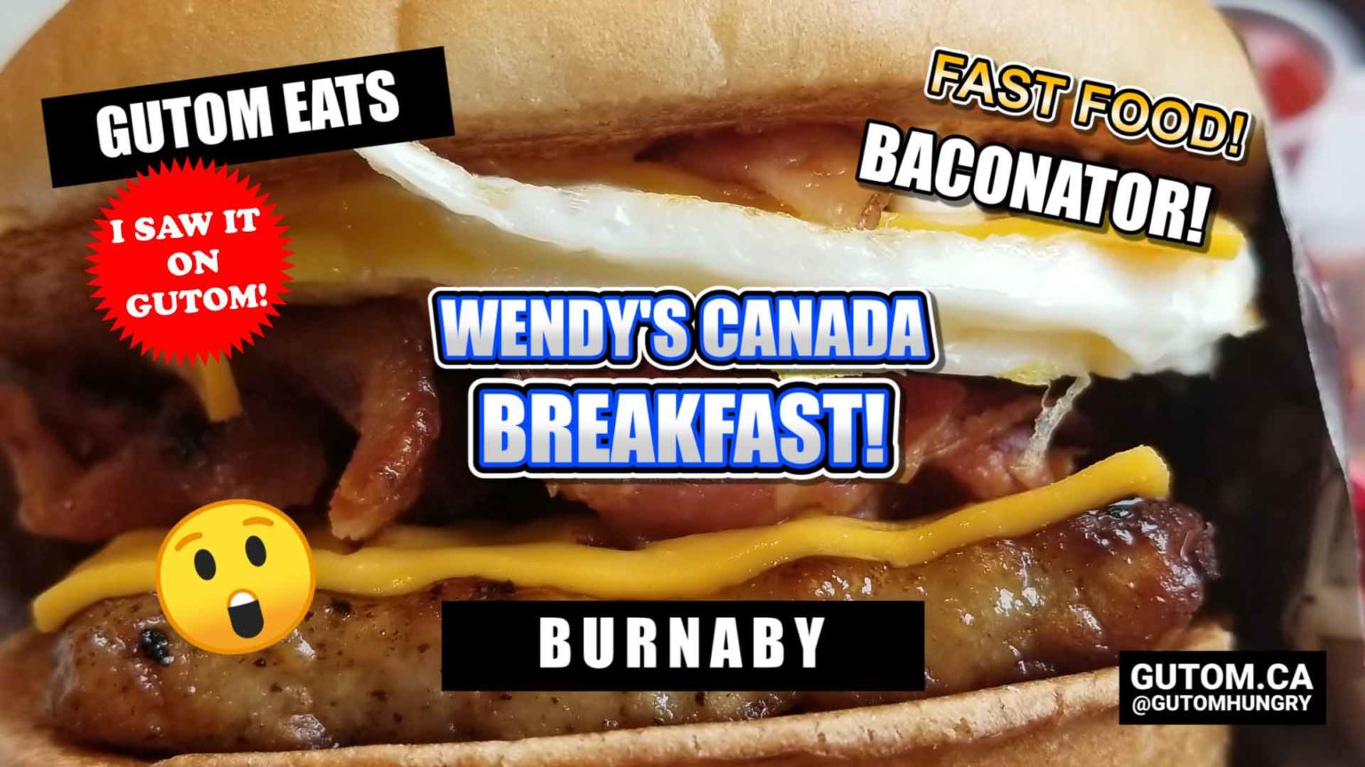WENDYS CANADA BREAKFAST MENU 2022 BREAKFAST BACONATOR SAUSAGE BACON