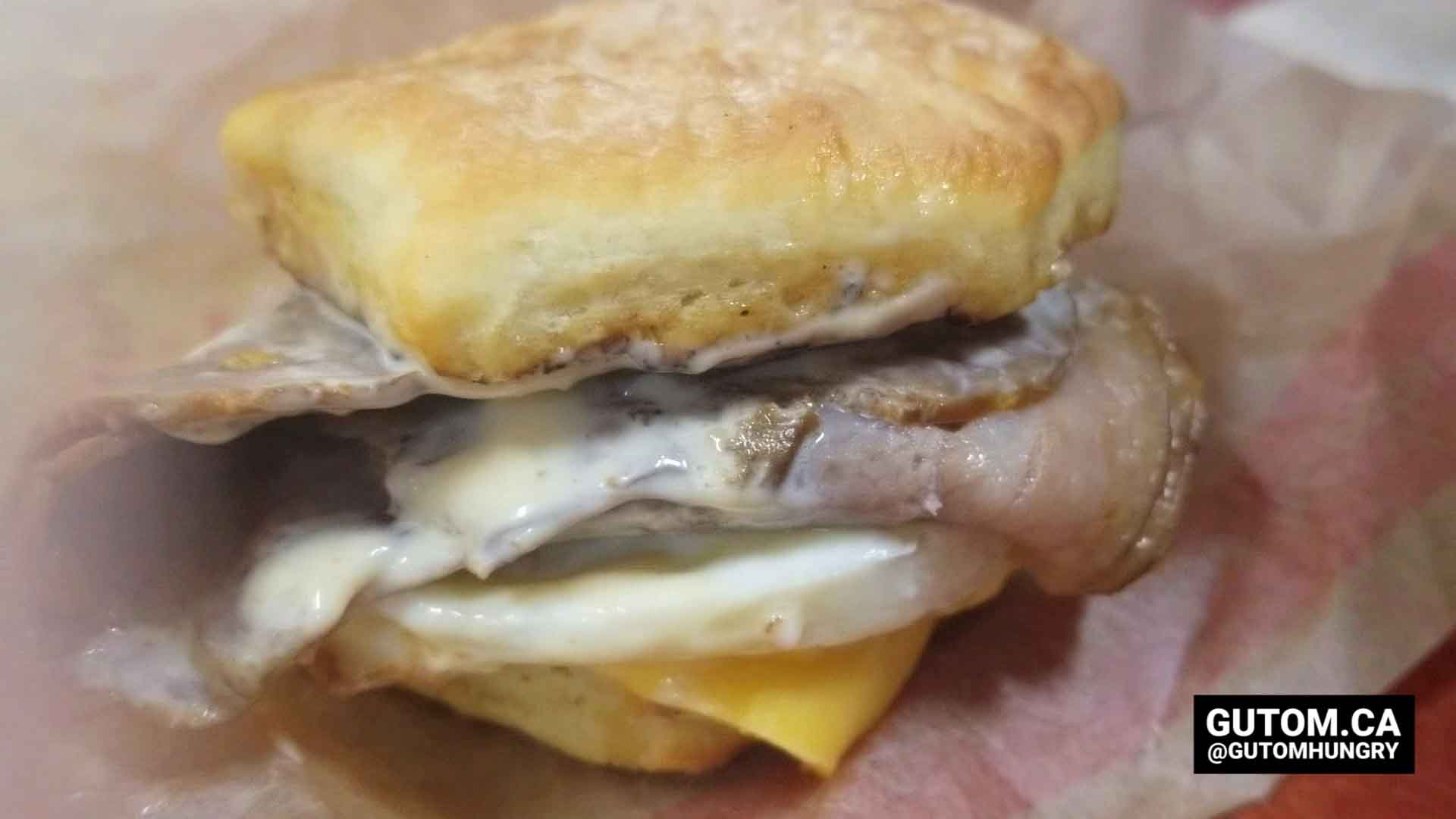 gutom_food_videos_vancouver_tim_hortons_steak_and_egg_biscuit_breakfast