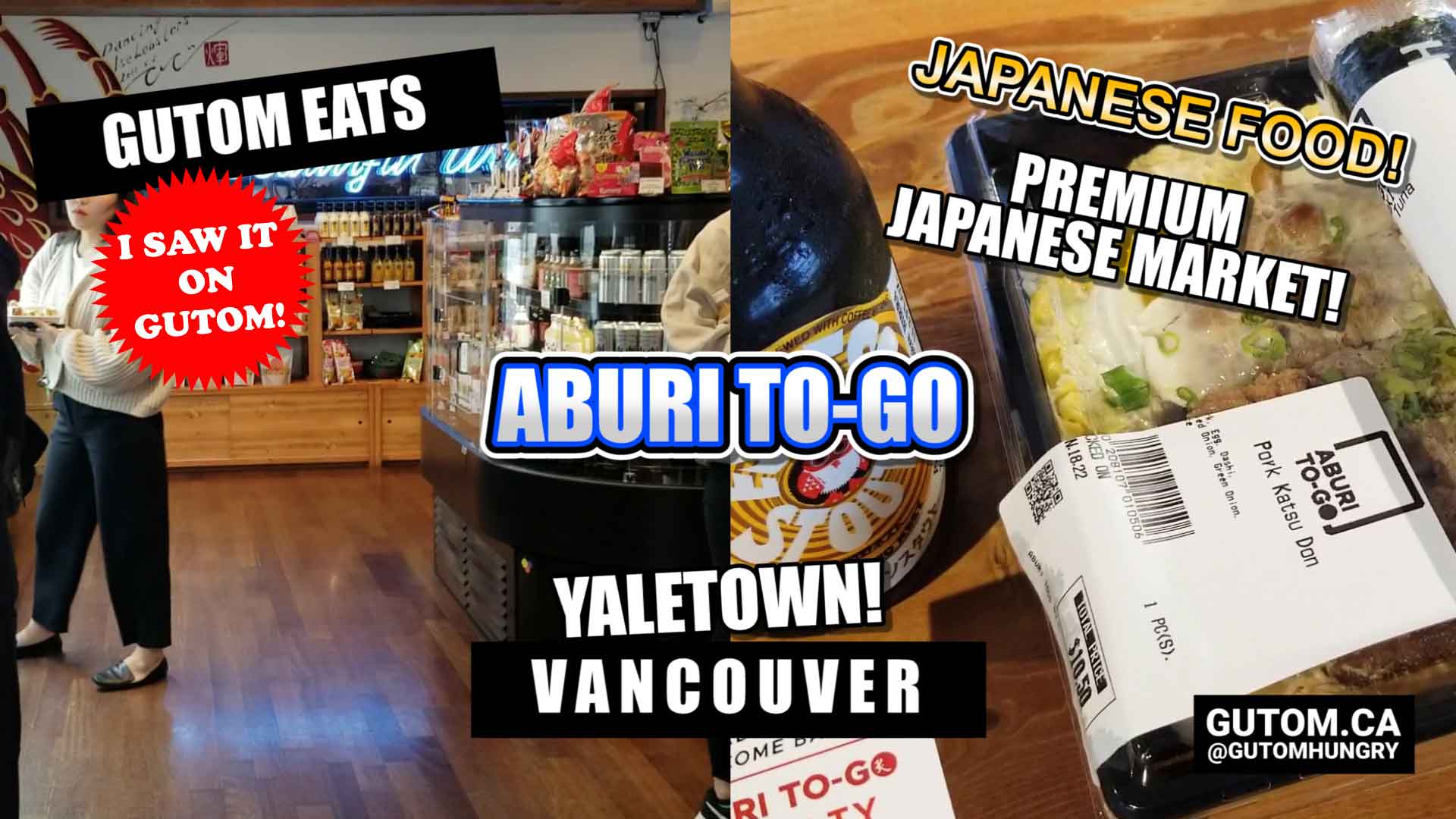 ABURI TOGO BY MINAMI PREMIUM JAPANESE MARKET YALETOWN CONVENIENCE