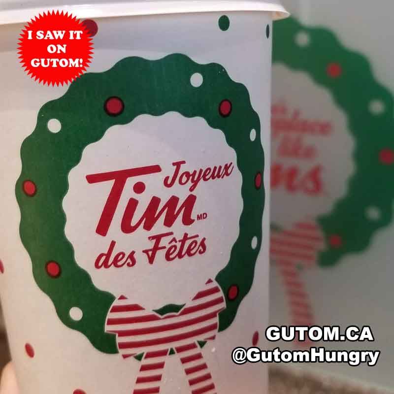 TIM HORTONS HOLIDAY DREAM DONUT CHOCOLATE FUDGE PRETZEL CHRISTMAS 2022 VANCOUVER FOOD AND